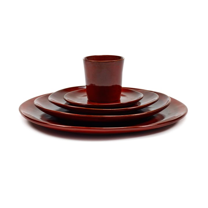 2 Platos La Mère XL Ø27 cm, Venetian red Serax