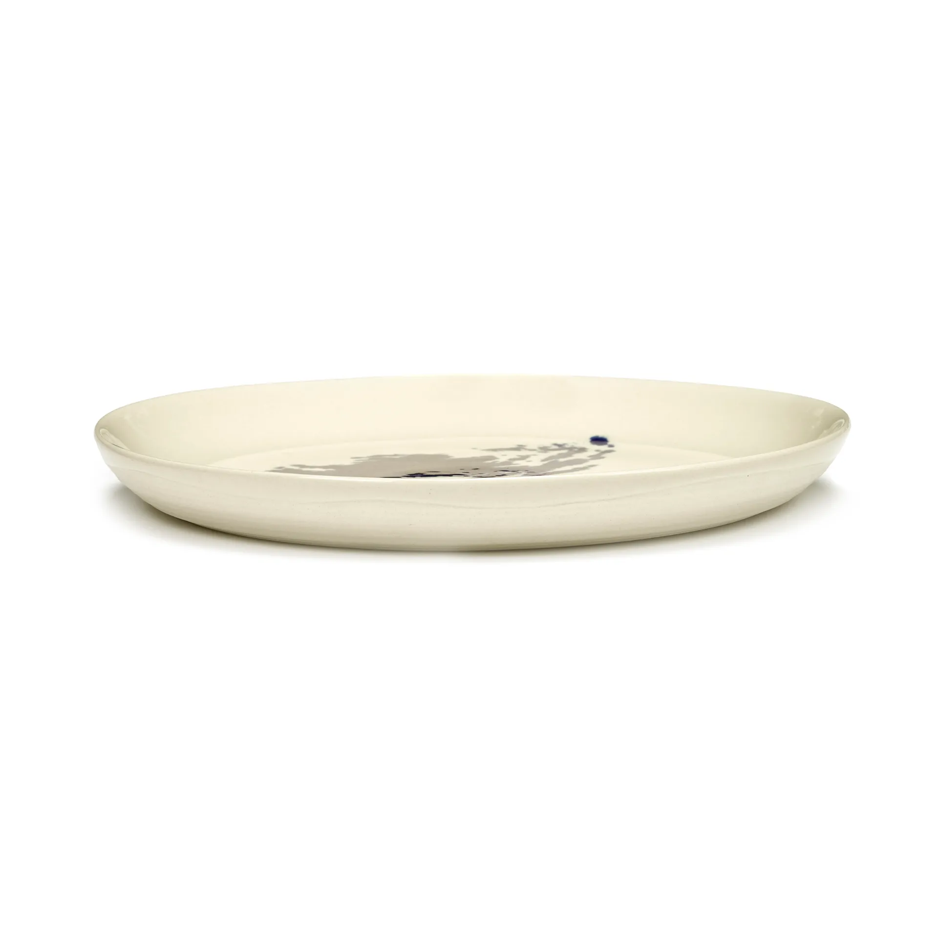 2 Platos Ottolenghi Feast S Ø19 cm, White-artichoke blue Serax