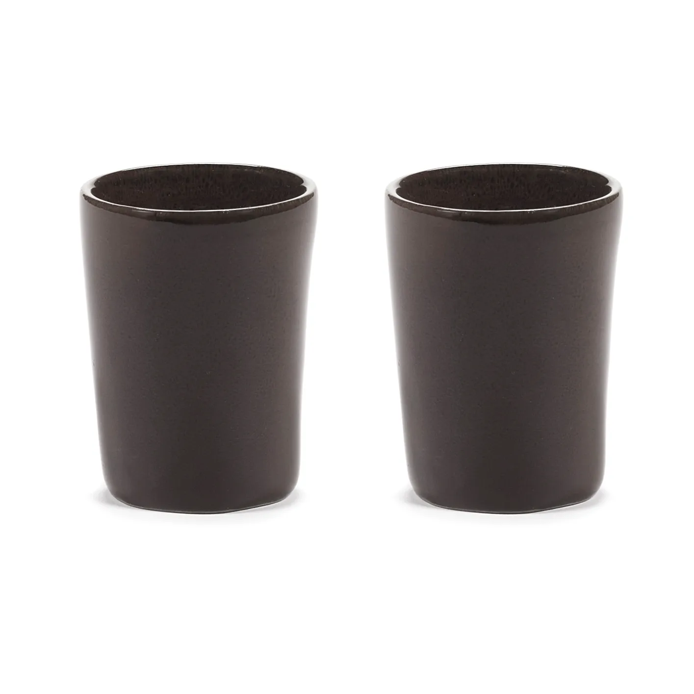 2 Tazas de espresso La Mère 7 cl, Dark brown Serax