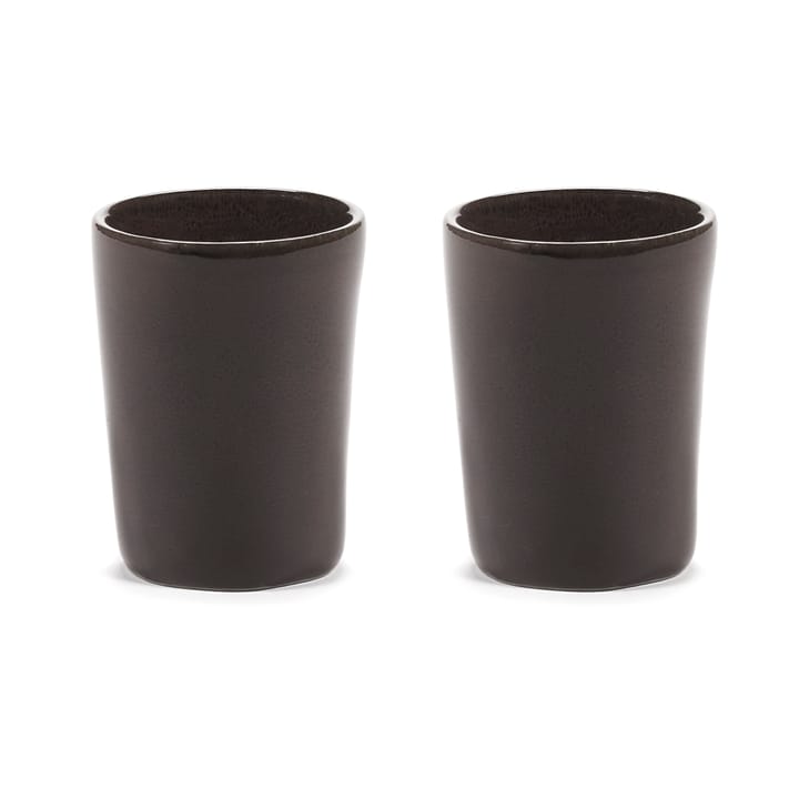 2 Tazas de espresso La Mère 7 cl - Dark brown - Serax