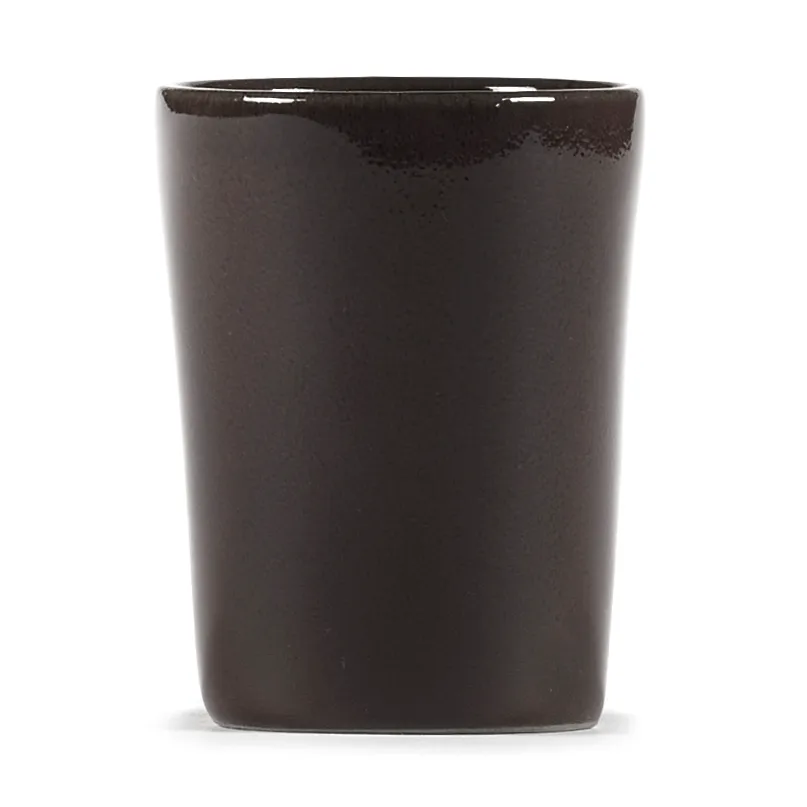 2 Tazas de espresso La Mère 7 cl, Dark brown Serax