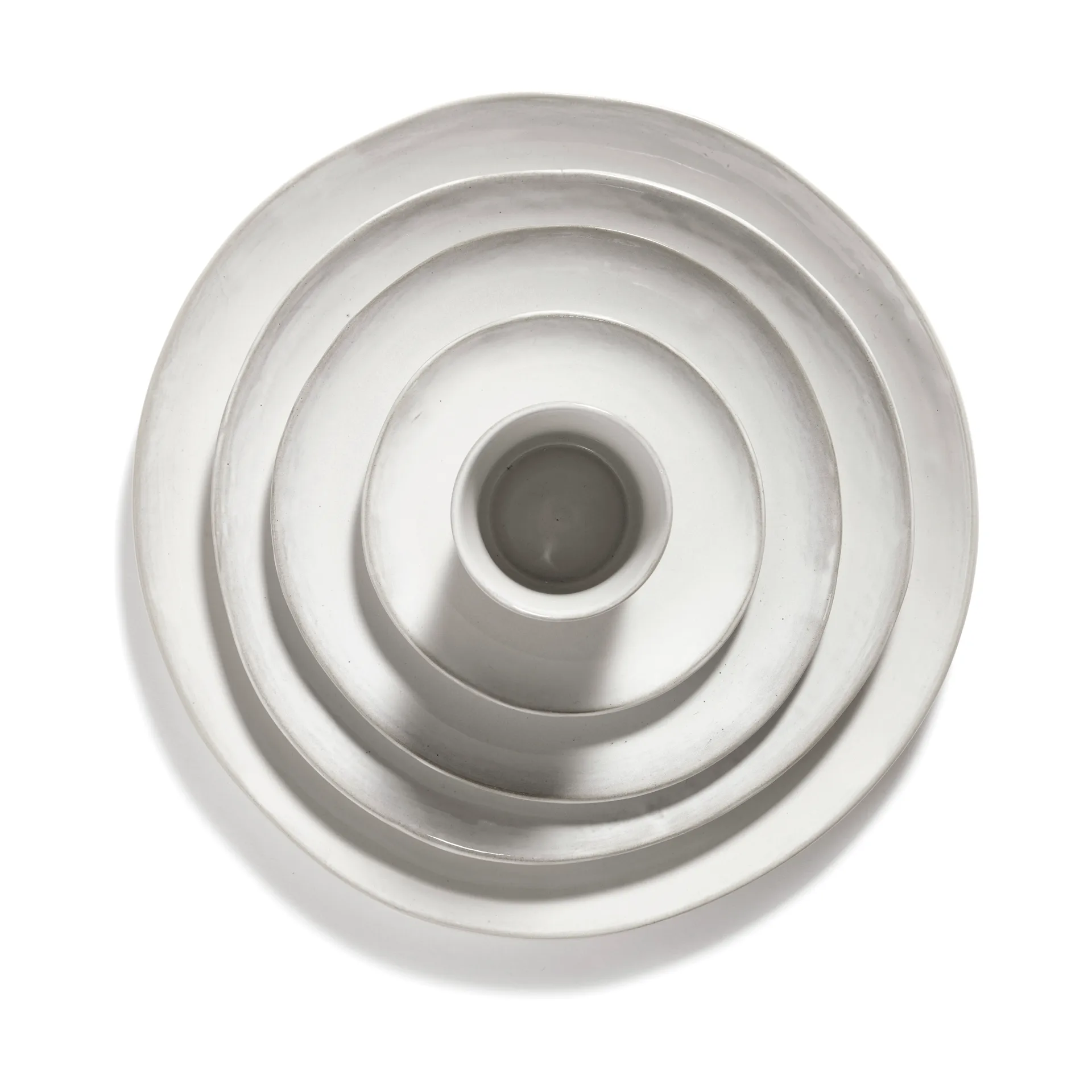 2 Tazas de espresso La Mère 7 cl, Off white Serax