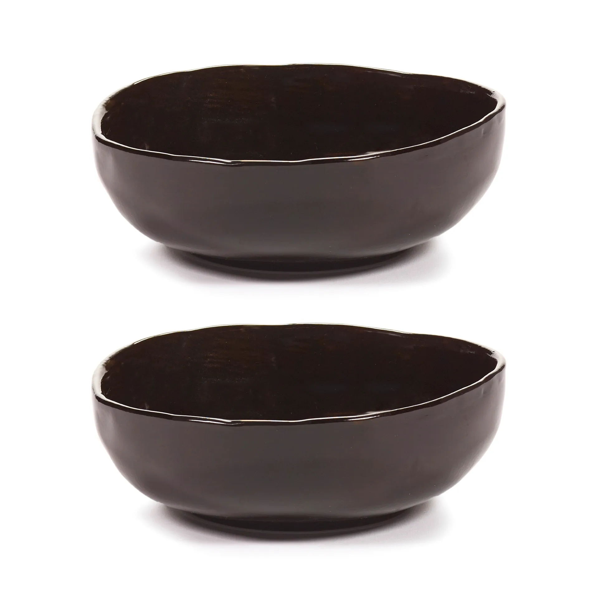 2 Tazas La Mère S Ø11,5 cm, Dark brown Serax