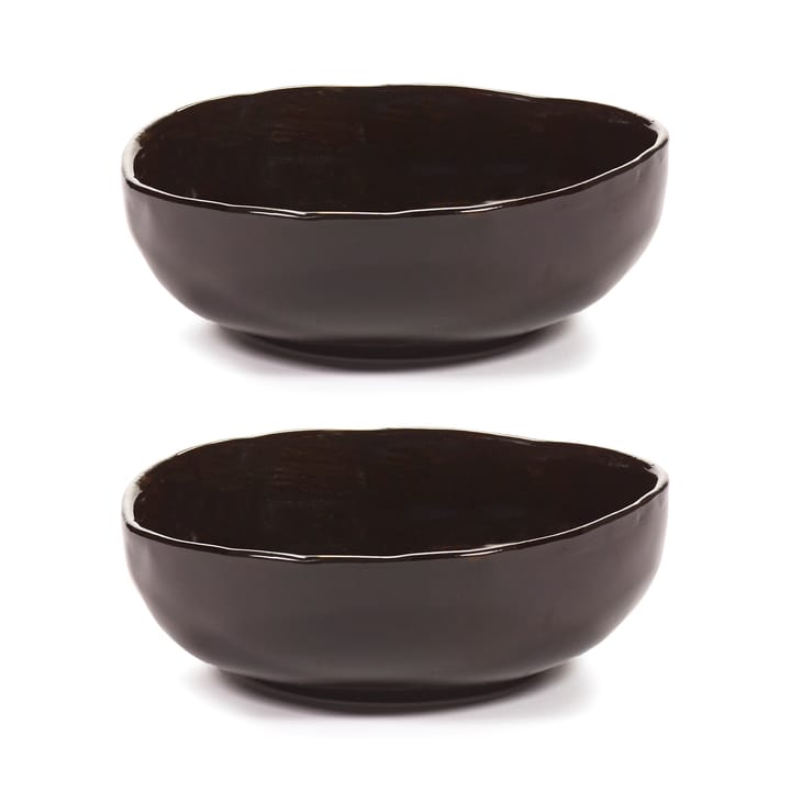 2 Tazas La Mère S Ø11,5 cm - Dark brown - Serax