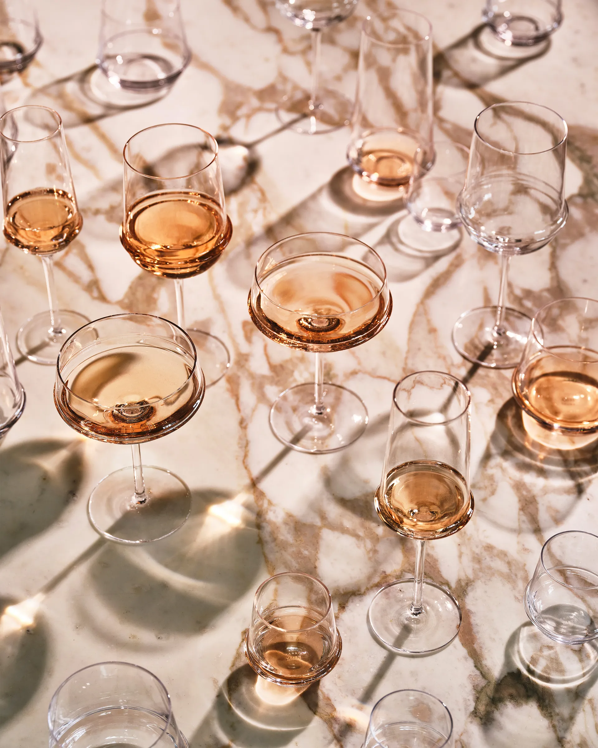 4 copas de champagne Dune 28 cl, Clear Serax