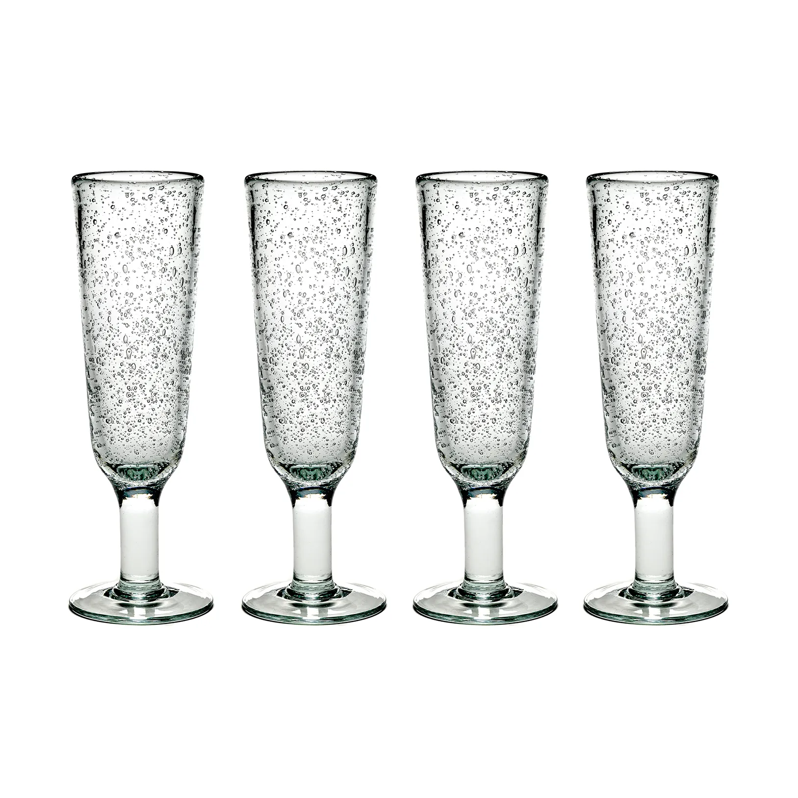 4 Copas de champán Pure Pascale Transparente,  Serax