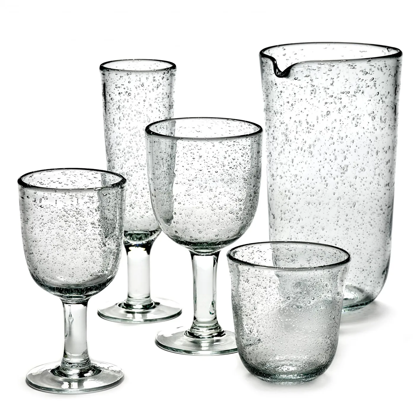 4 Copas de champán Pure Pascale Transparente,  Serax