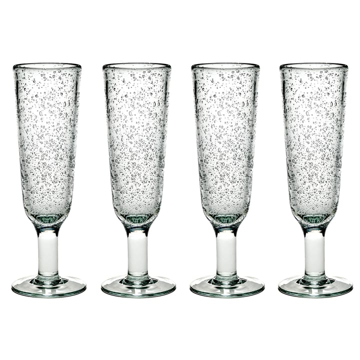 4 Copas de champán Pure Pascale - Transparente - Serax