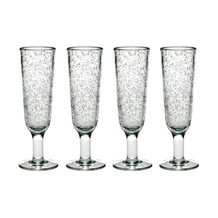 4 Copas de champán Pure Pascale Transparente - undefined - Serax