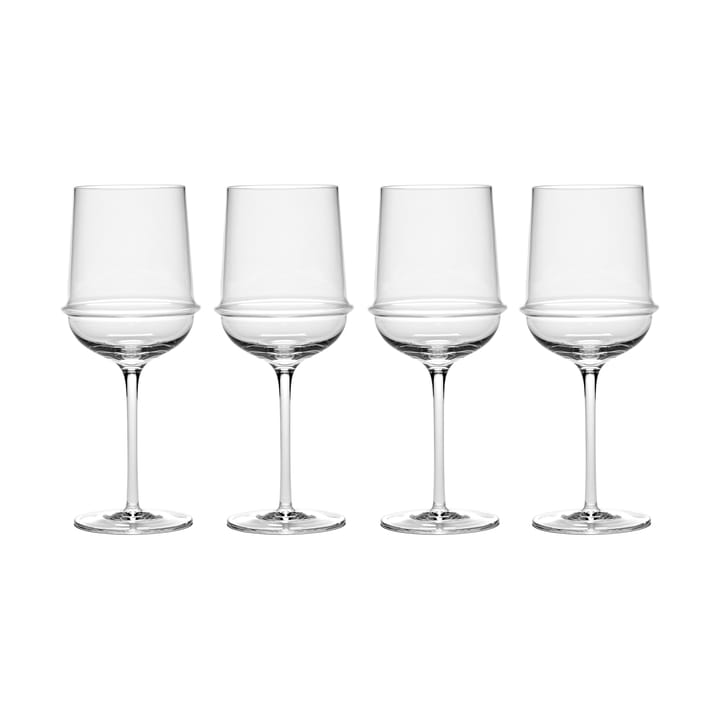 4 Copas de vino blanco Dune 30 cl, Clear Serax