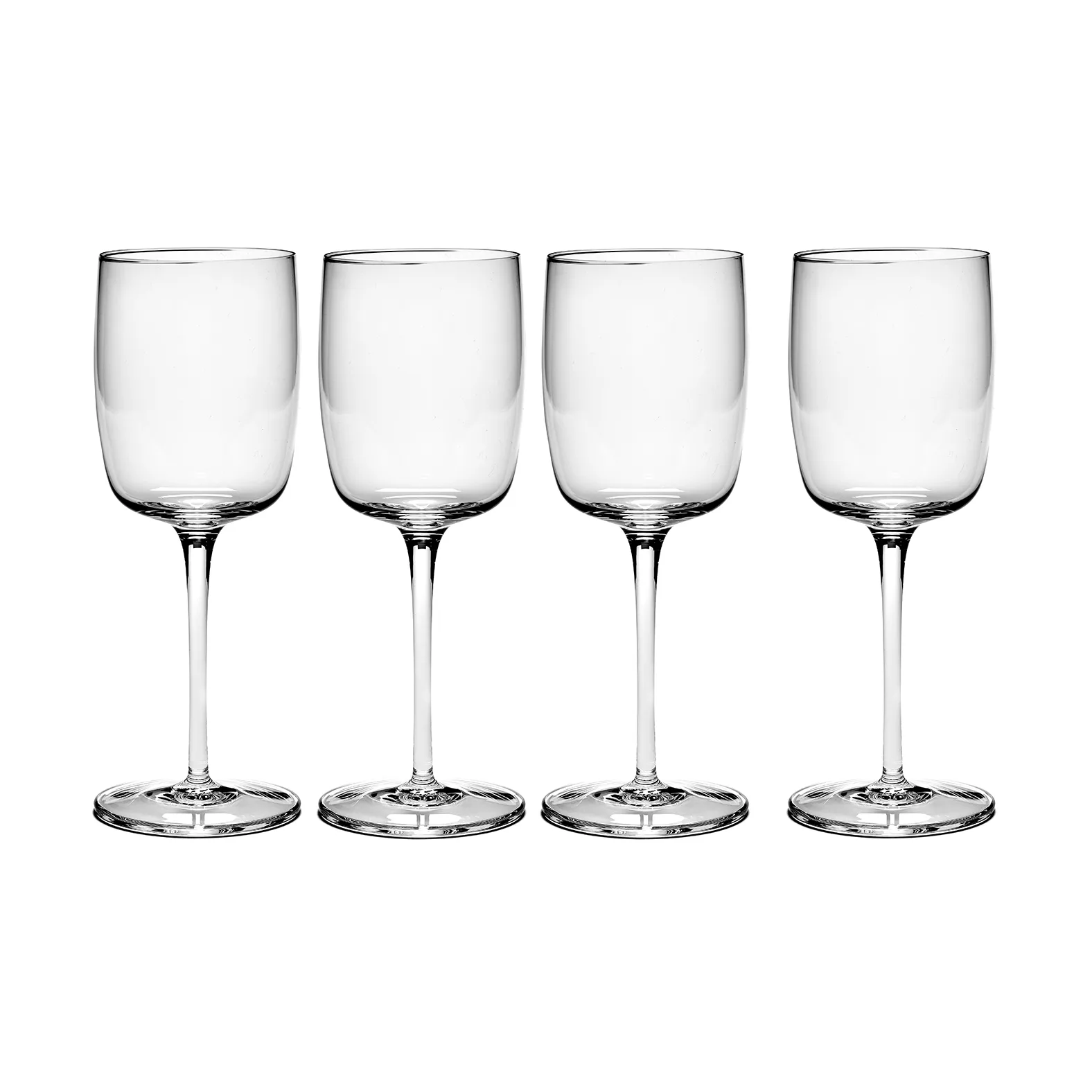 4 Copas de vino blanco Passe-Partout 30 cl transparente,  Serax