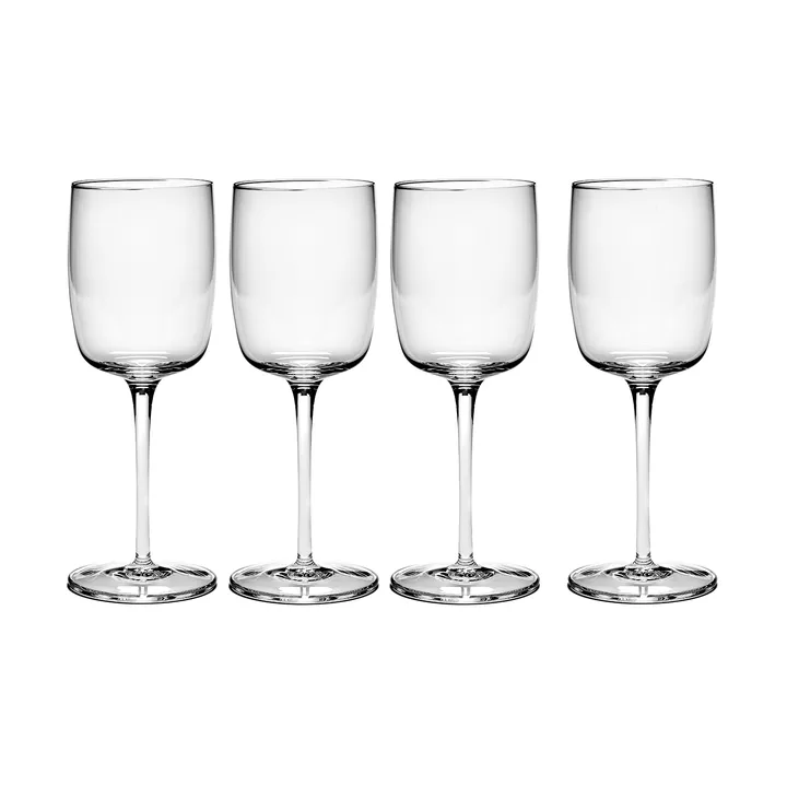 4 Copas de vino blanco Passe-Partout 30 cl transparente - Serax