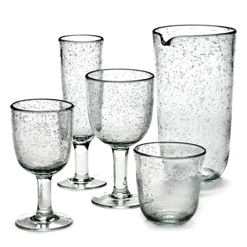 4 Copas de vino blanco Pure Pascale Transparente - Serax