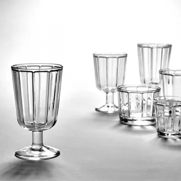 4 Copas de vino blanco Surface 18 cl Transparente - Serax