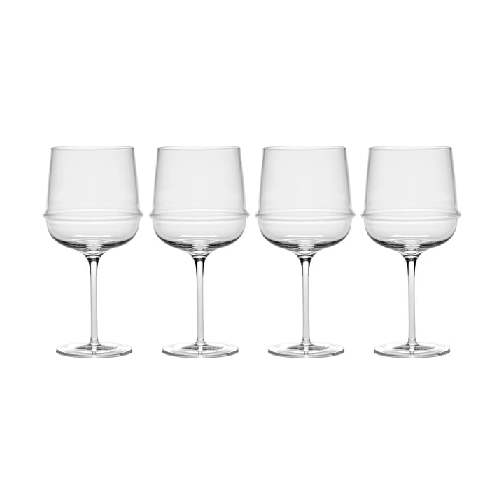 4 Copas de vino rojo Dune 45 cl - Clear - Serax