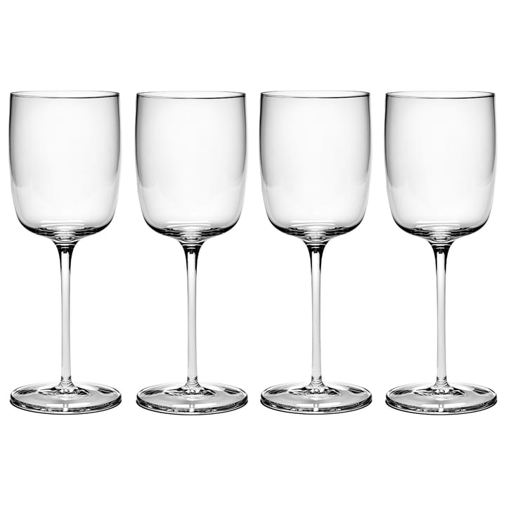 4 Copas de vino tinto Passe-Partout 35 cl - transparente - Serax