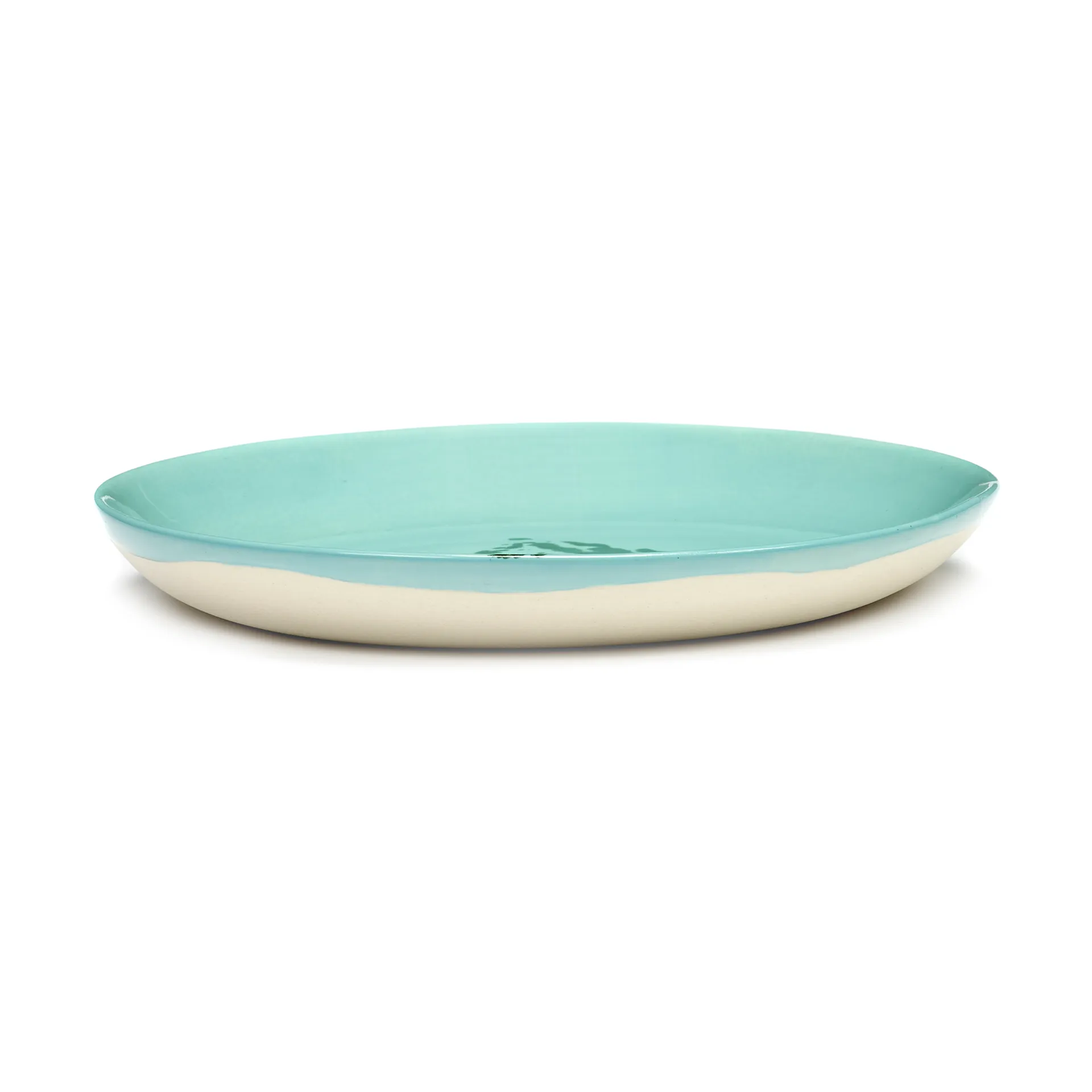 4 Platos Ottolenghi Feast XS Ø16 cm, Azure-artichoke green Serax