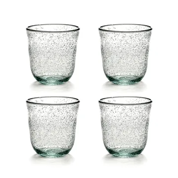 4 Vasos de agua Pure Pascale Transparente - Serax