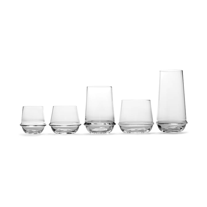 4 Vasos de longdrink Dune 55 cl, Clear Serax
