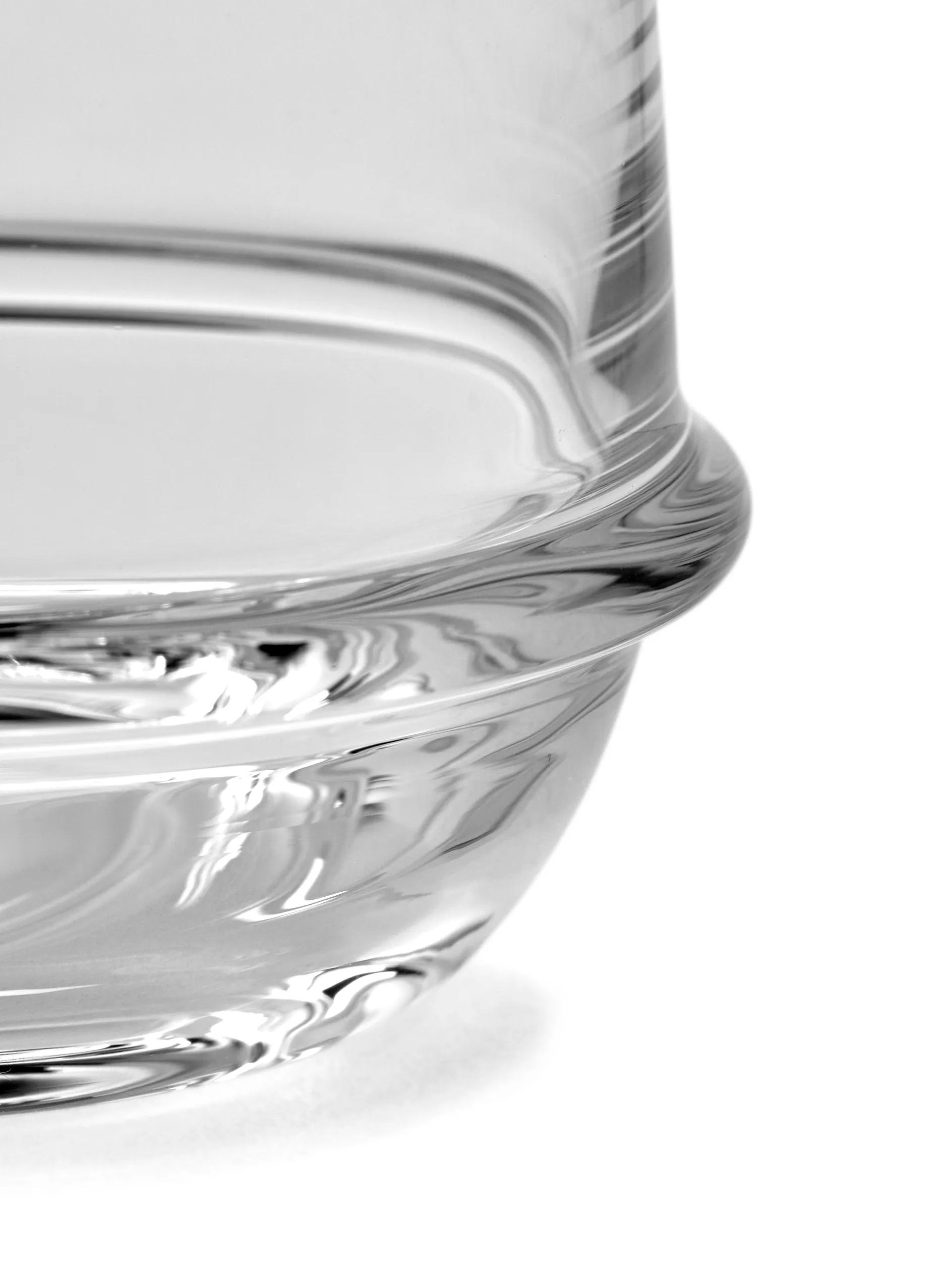 4 Vasos Dune L 38 cl, Clear Serax