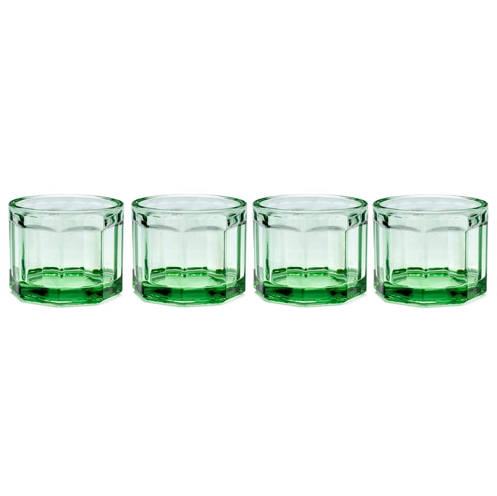 4 Vasos Fish & Fish 16 cl - Green - Serax