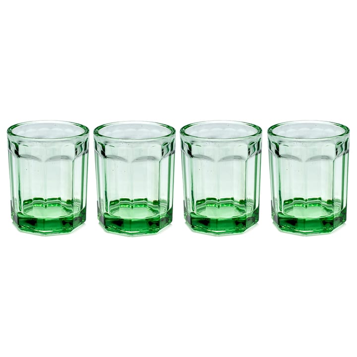 4 Vasos Fish & Fish 22 cl - Green - Serax