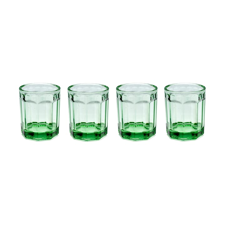 4 Vasos Fish & Fish 22 cl Green - undefined - Serax