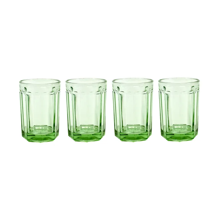 4 Vasos Fish & Fish 40 cl Green - Serax