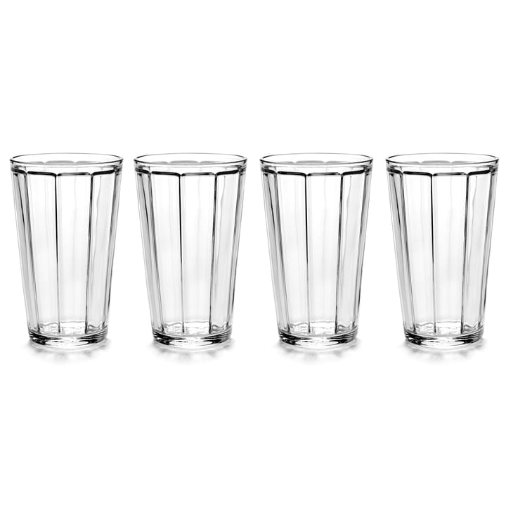 4 Vasos largos Surface 45 cl - Transparente - Serax