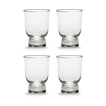 4 Vasos Ottolenghi Feast 33 cl - Stripes sandblasted - Serax