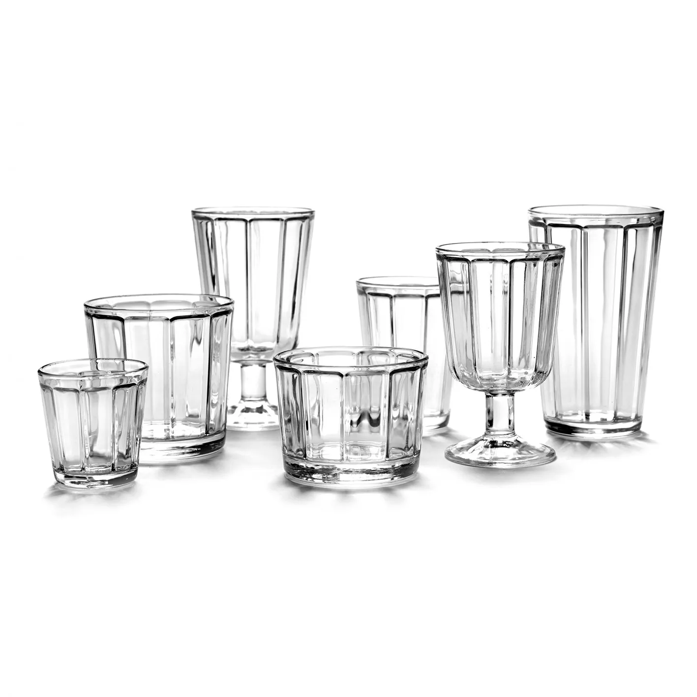4 Vasos Surface 21 cl,  Serax