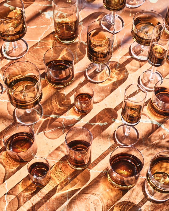 4 Vasos Zuma L 30 cl, Amber Serax