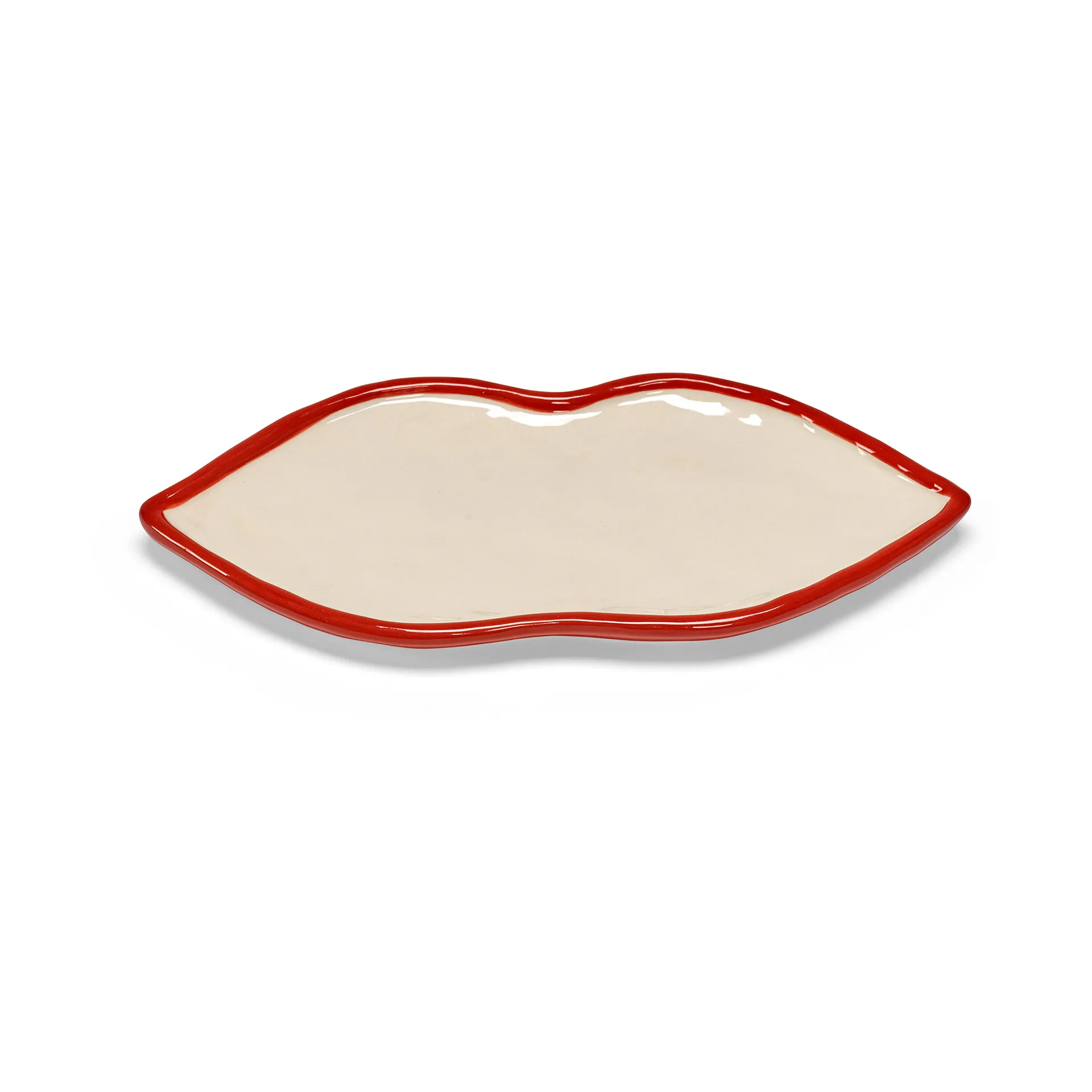 Bandeja M Les Objets Mouleversants, Red-white Serax