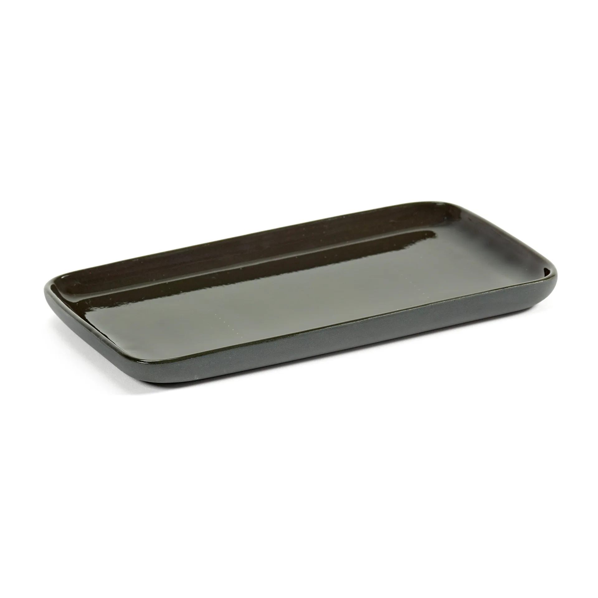 Bandeja rectangular Cose S 9,8x16,2 cm, Dark Grey Serax