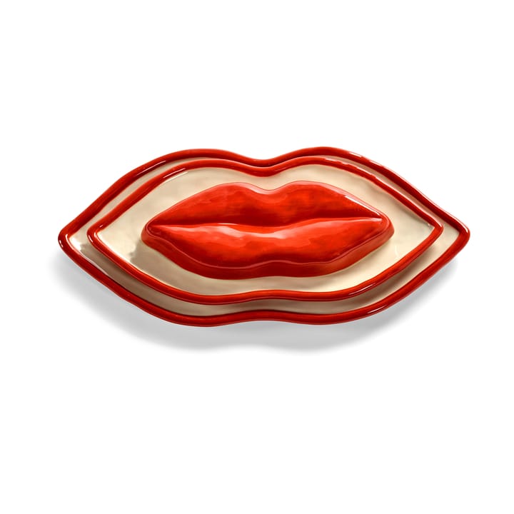 Bandeja S Les Objets Mouleversants, Red Serax