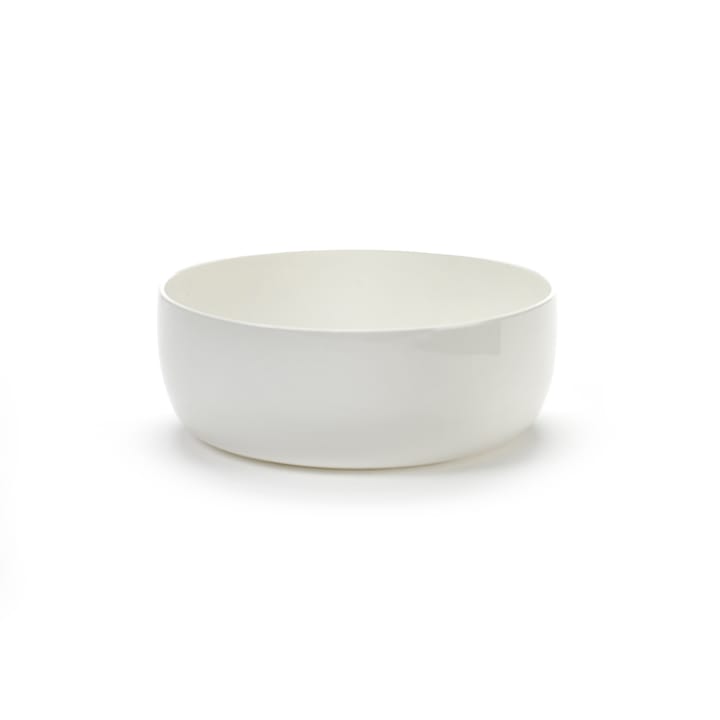 Bol para desayuno con canto bajo Base blanco - 16 cm - Serax