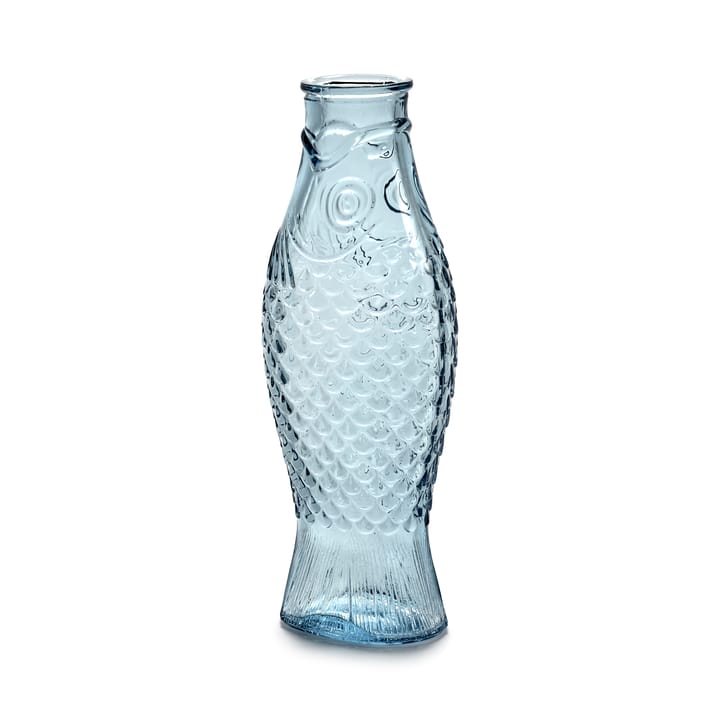 Botella de vidrio Fish & Fish 1 l - Light blue - Serax