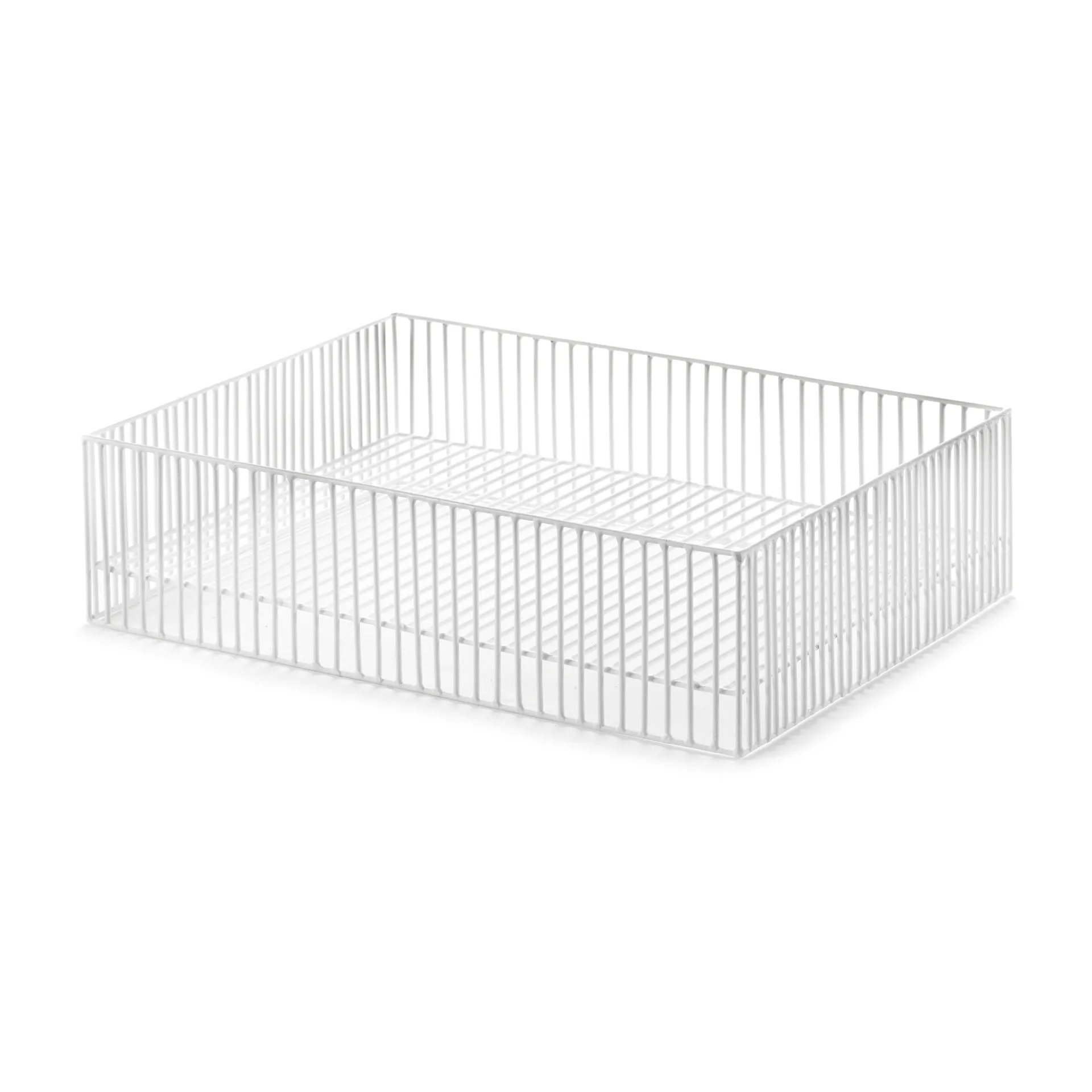 Cesta Turn baja 30x40 cm, White Serax