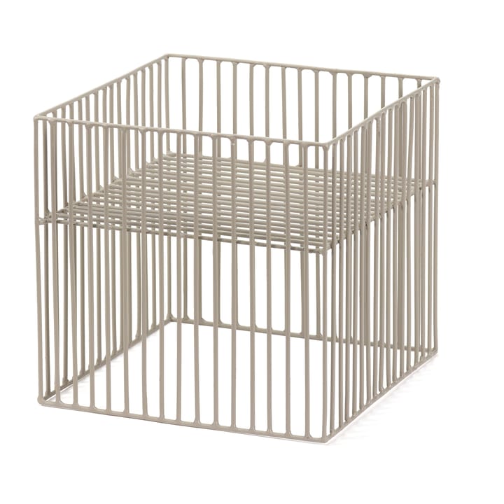 Cesta Turn cuadrada 22x22 cm, Grey Serax