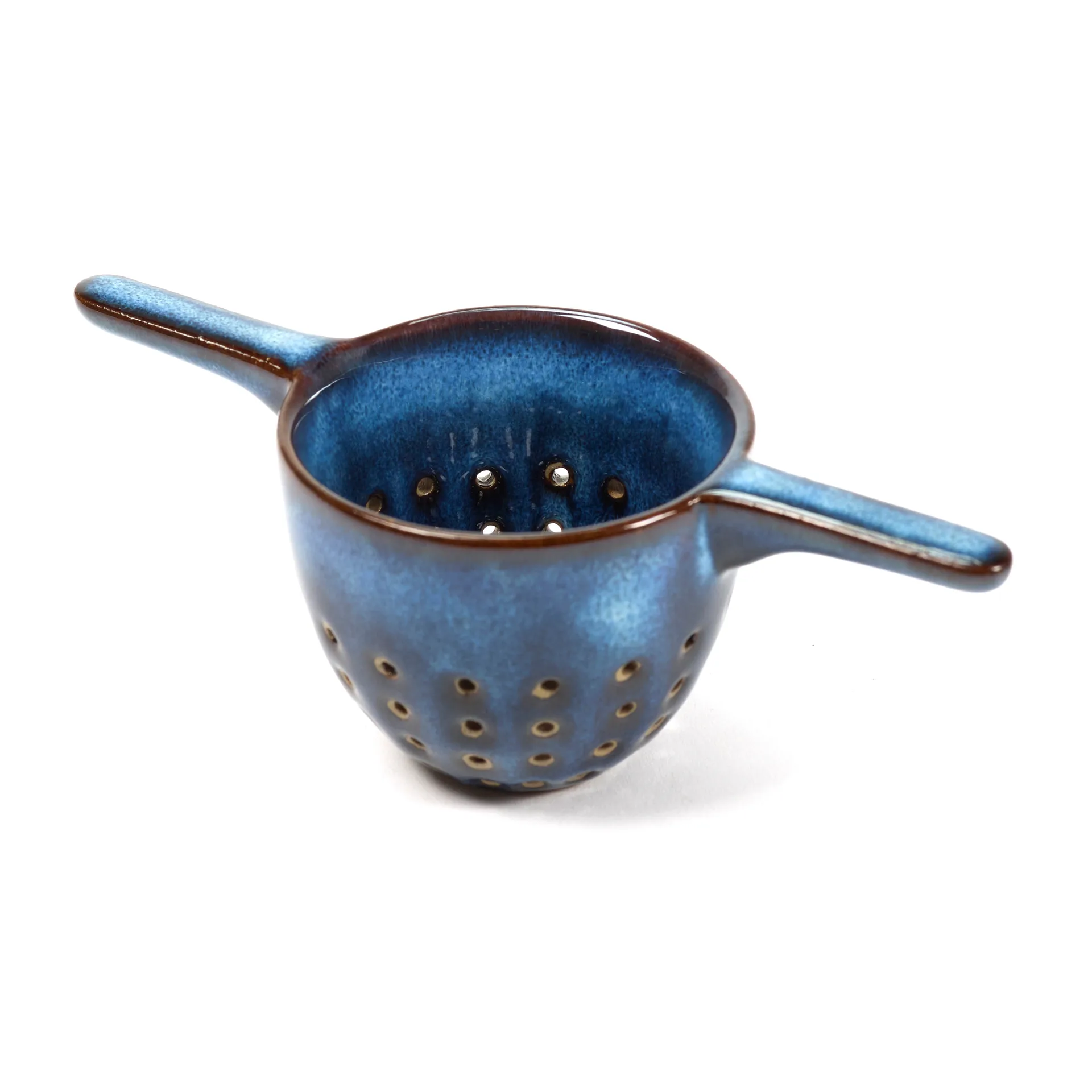 Colador de té vidriado Pure Ø6 cm, Dark Blue Serax