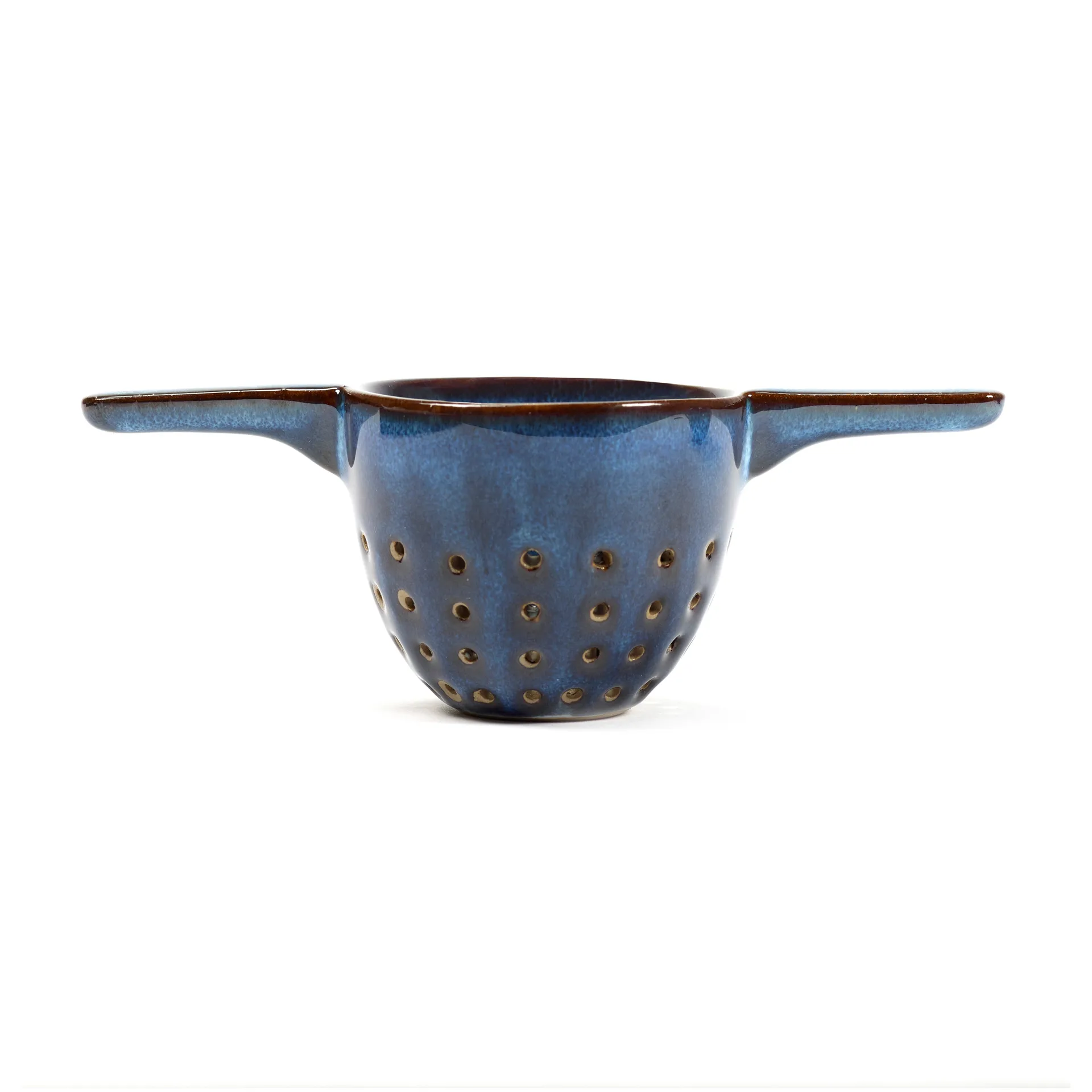 Colador de té vidriado Pure Ø6 cm, Dark Blue Serax