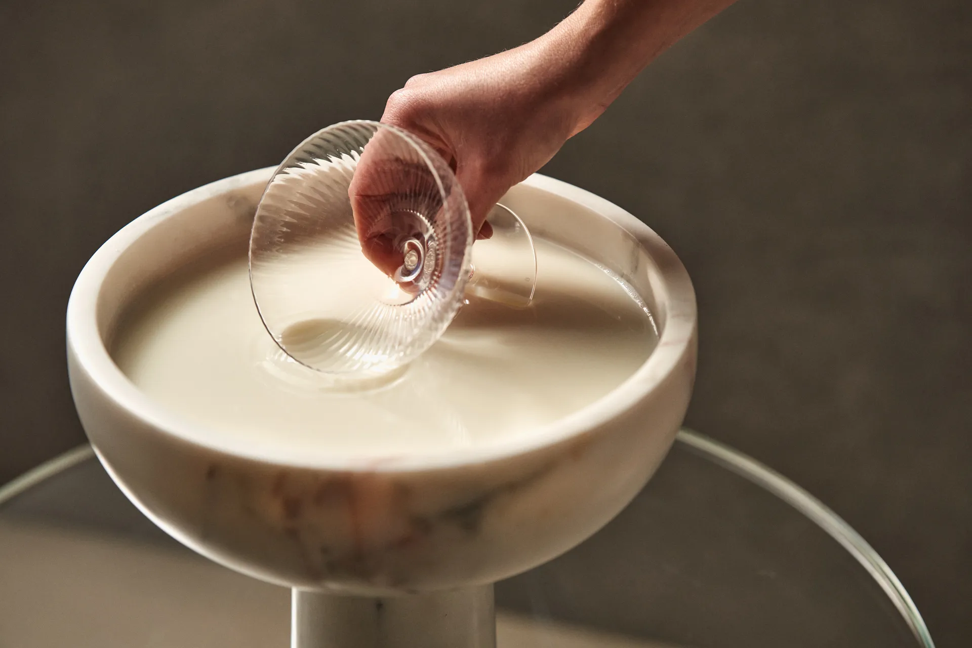 Copa de champán Inku 15 cl, Clear Serax