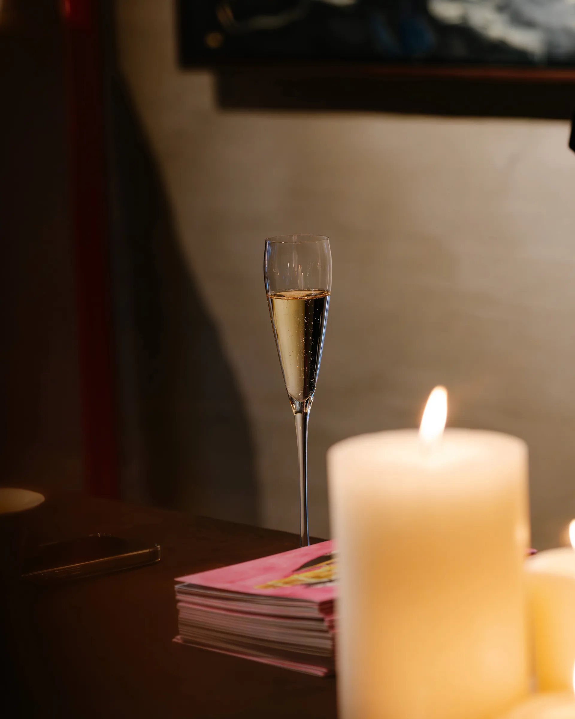 Copa de champán Silhouette flute 15 cl set de 4, Clear Serax