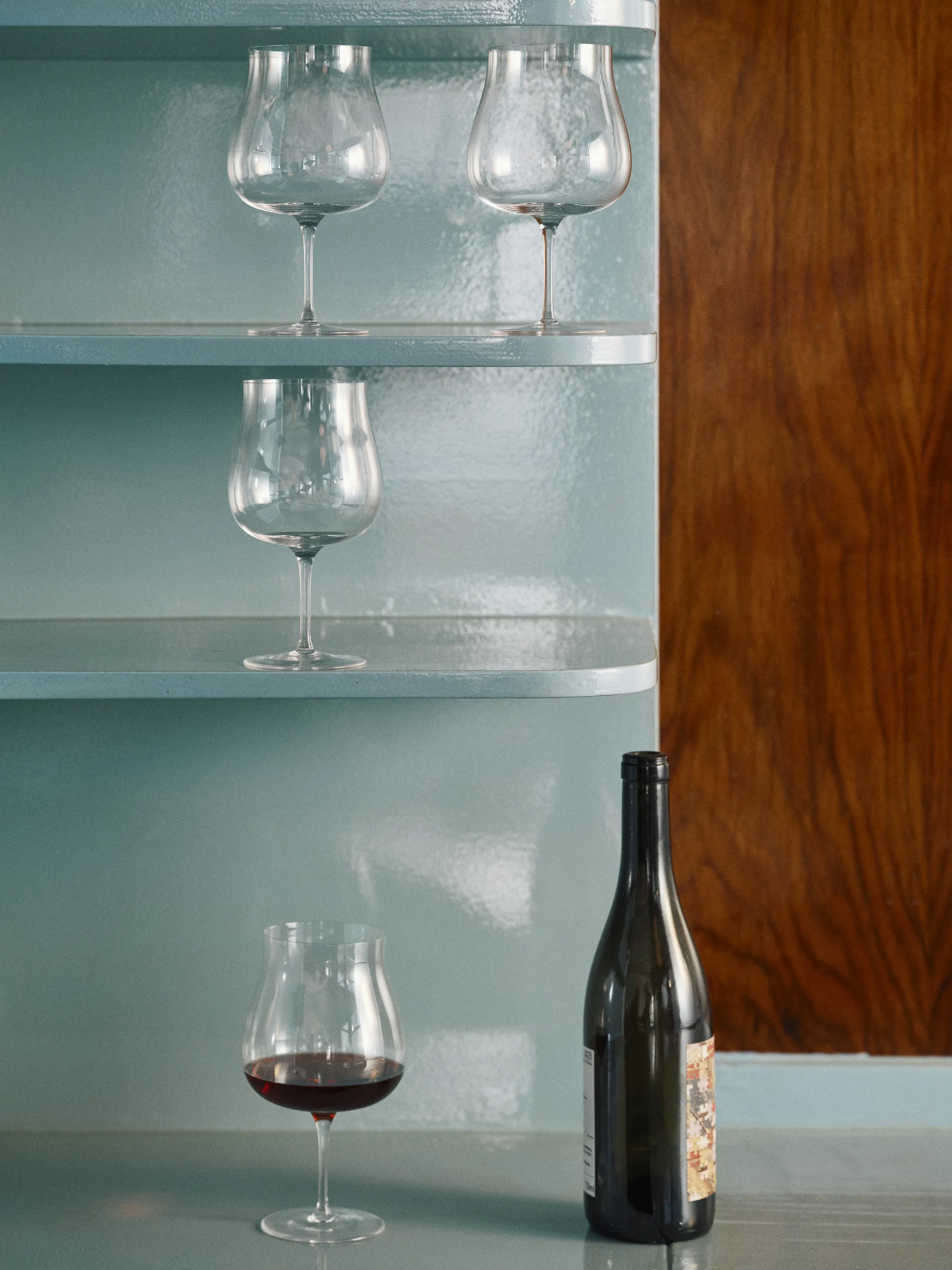 Copa de vino Silhouette Bourgogne 73 cl set de 4, Clear Serax