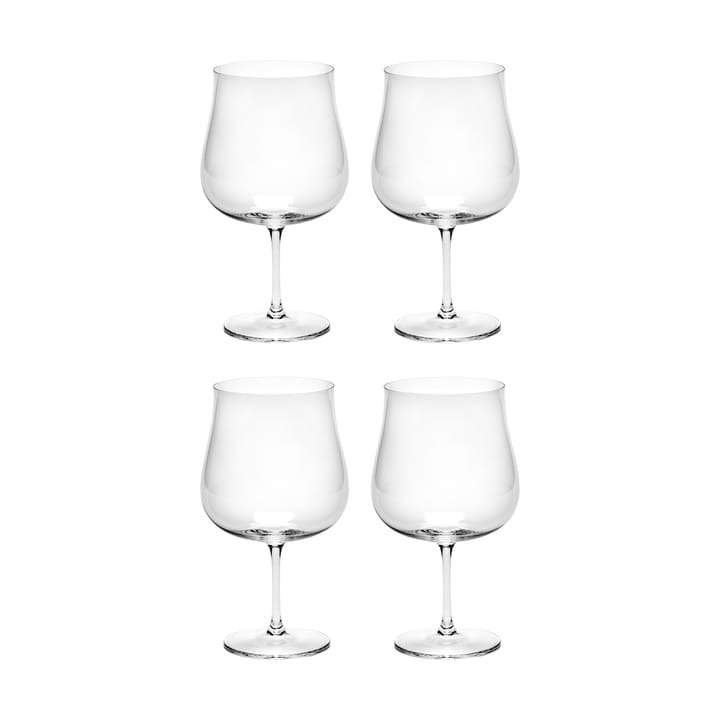 Copa de vino tinto Silhouette 69 cl set de 4 - Clear - Serax