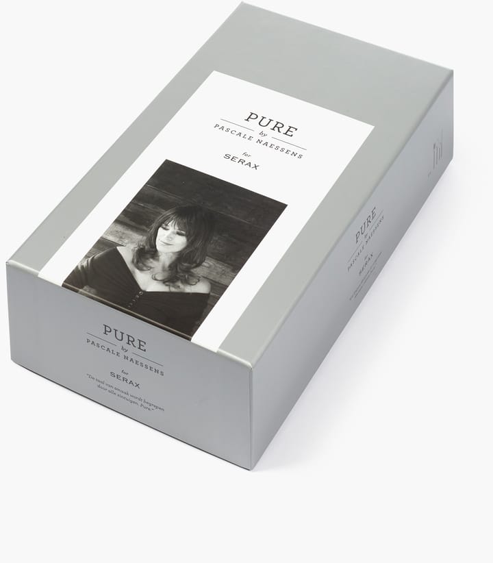 Cubertería Pure 24 piezas, Black Serax