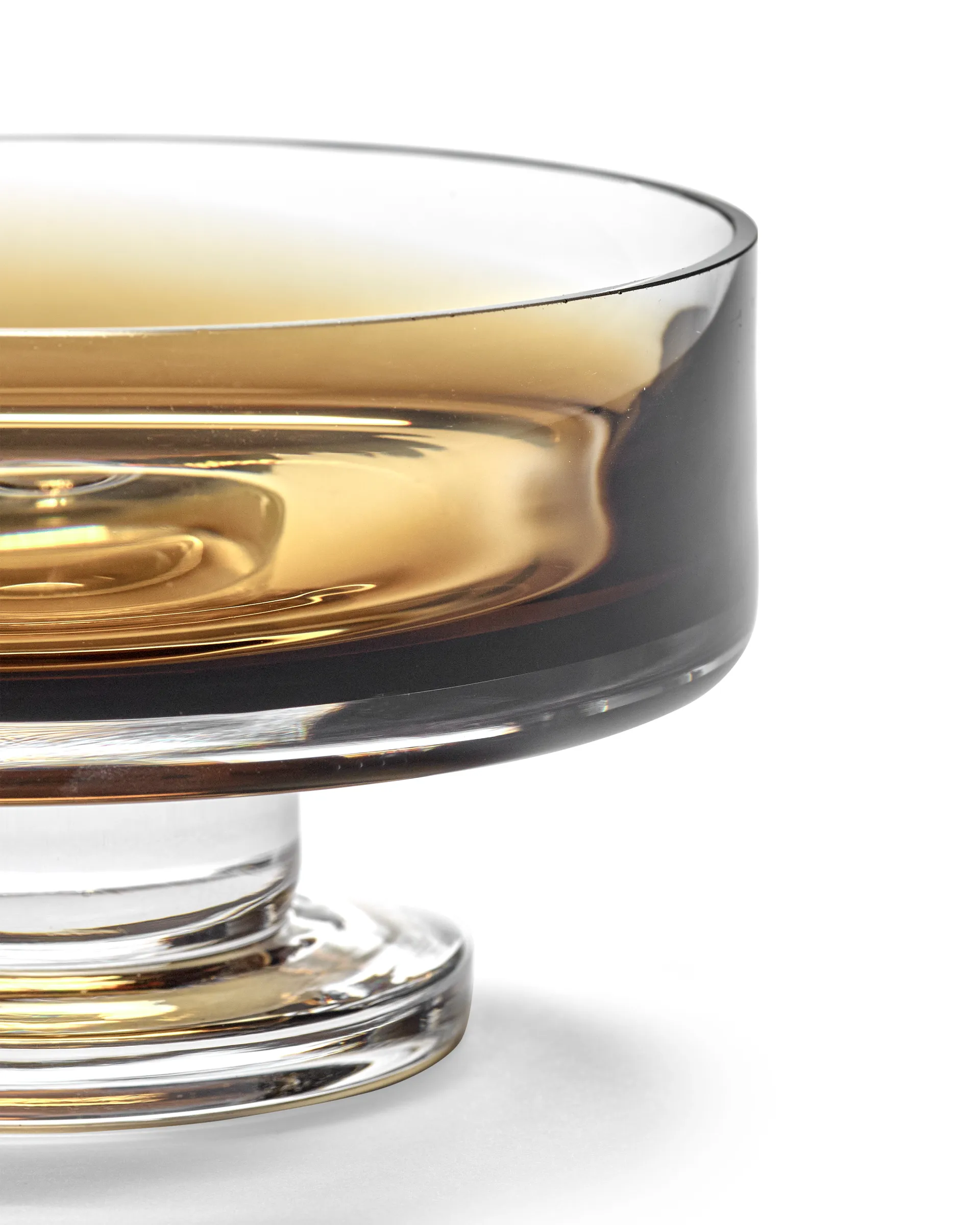 Cuenco bajo Zuma con base M Ø13,6 cm, Amber Serax