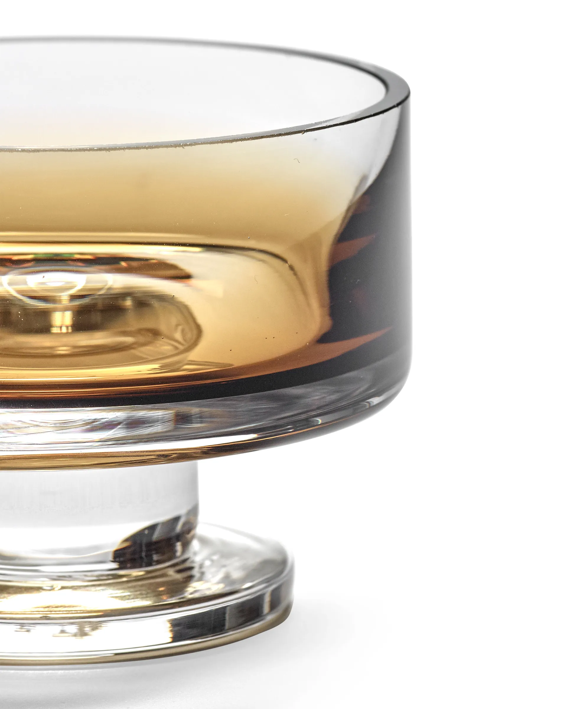 Cuenco bajo Zuma con base S Ø8,5 cm, Amber Serax