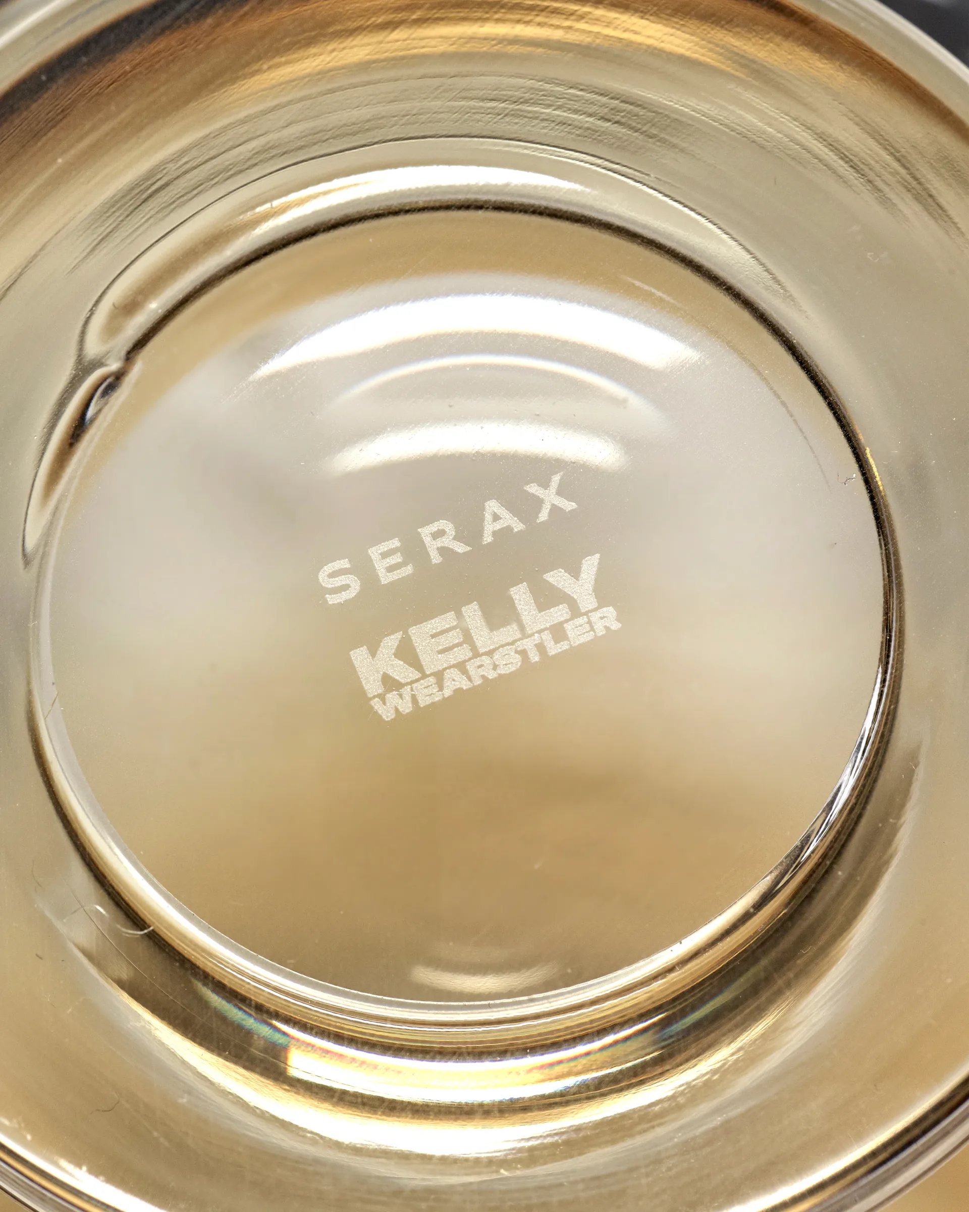 Cuenco bajo Zuma con base S Ø8,5 cm, Amber Serax