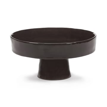 Cuenco hondo con pie La Mère L Ø25 cm - Ebony - Serax